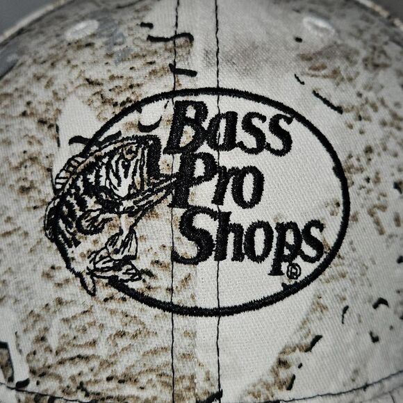 Bass Pro Shops Gone Hunting Tundra Camo Hat - Picture 2 of 8